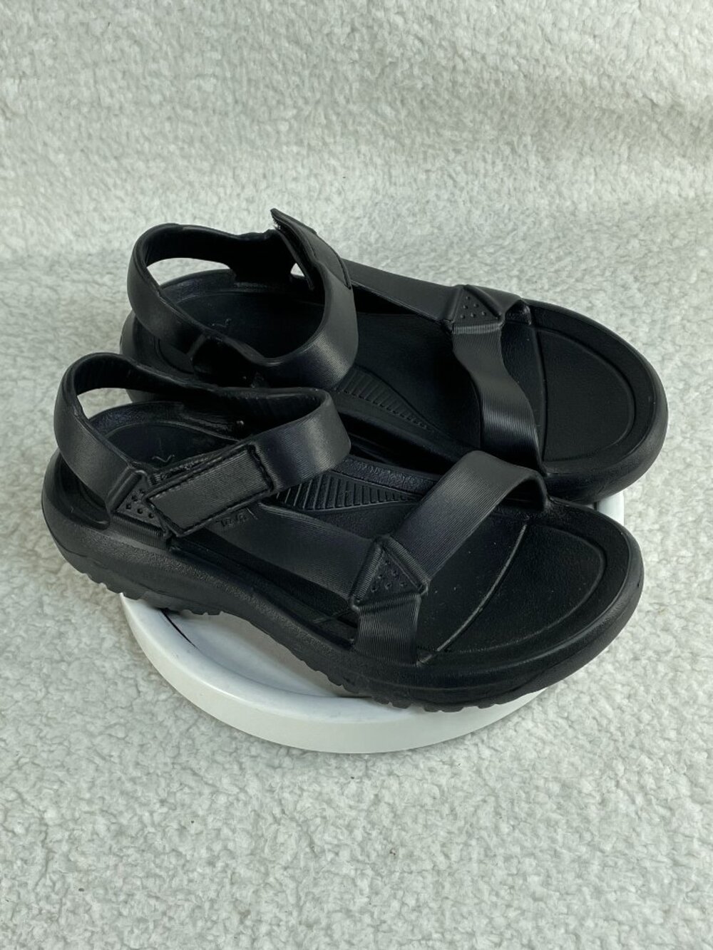 TEVA Women’s Sandals Size 6 Black Comfort Adjustable Outdoors EXCELLENT